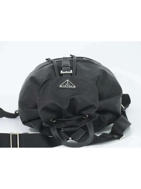 Prada Nylon Backpack Black